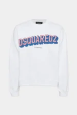 Relax Fit Tactile Logo Crewneck