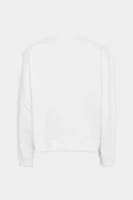 Relax Fit Tactile Logo Crewneck