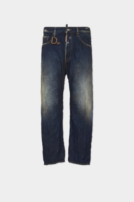 Dark Desert Dust Wash Loose Carpenter Jeans