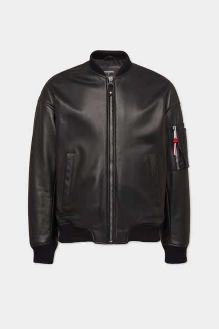 Leather Bomber