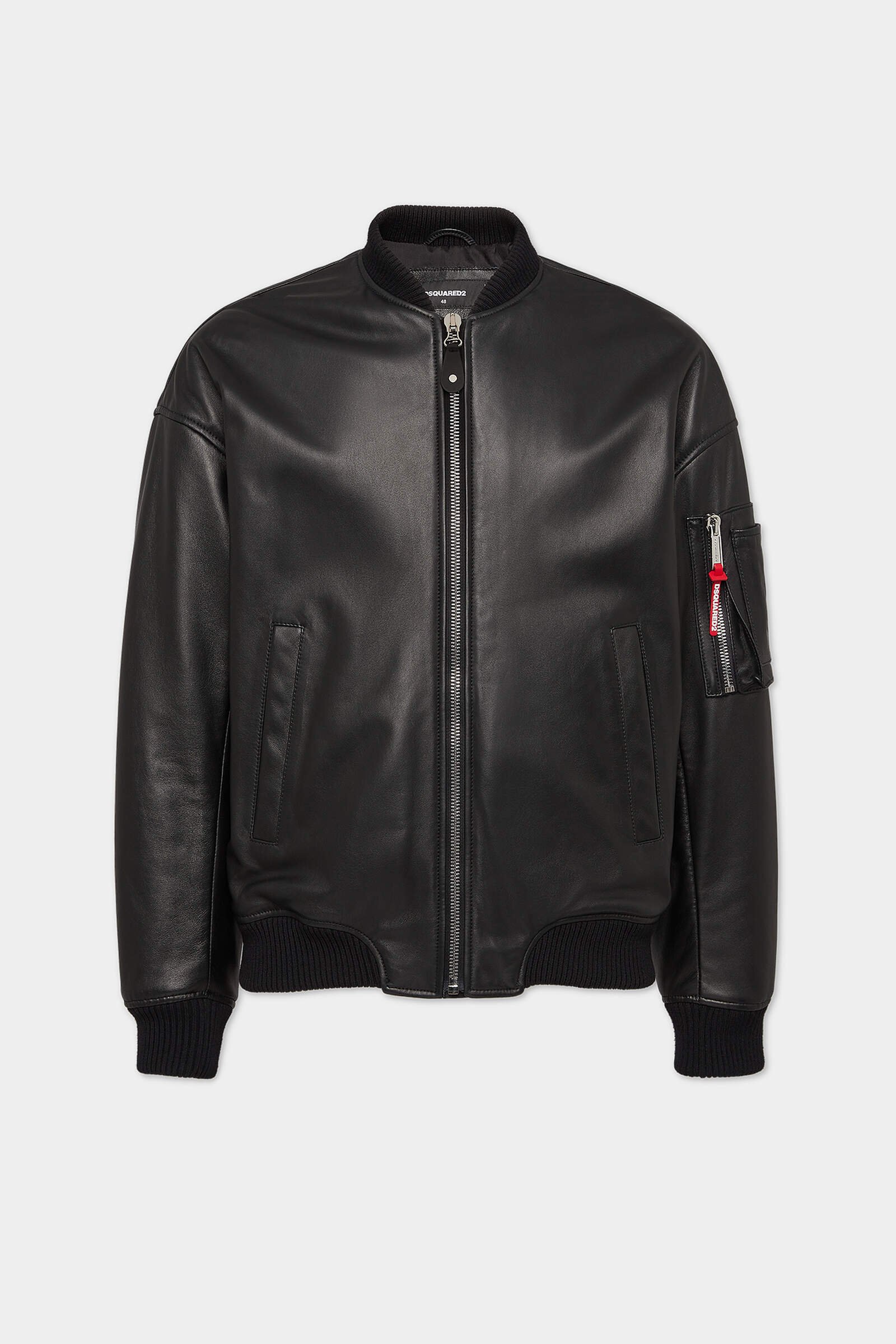 Leather Bomber Leather Bomber
