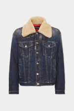 Denim Aviator Jacket