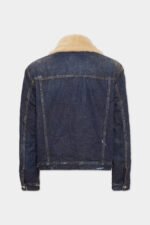 Denim Aviator Jacket