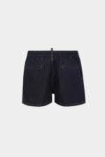 Summer Lovers Dark Wash Denim Beach Shorts
