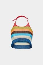 Summer Lovers Knit Halter Neck Top