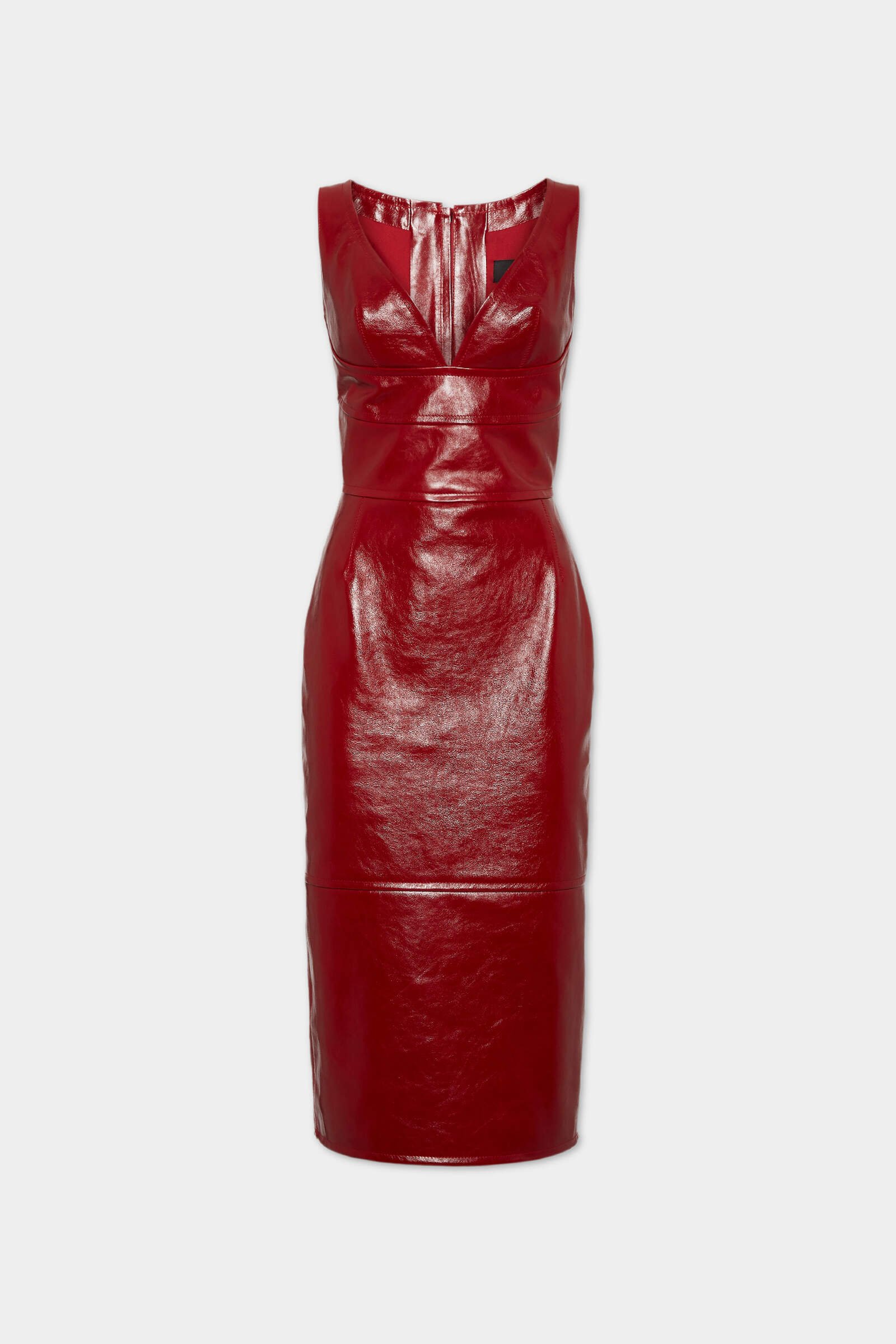 Glossy Leather Dress Glossy Leather Dress