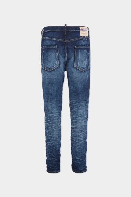 Dark Cat Scratch Wash Cool Guy Jeans