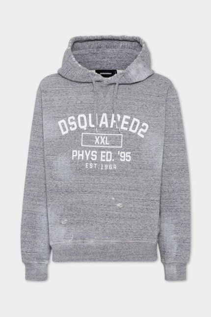 Just Right Fit Distressed Phys Ed Hoodie