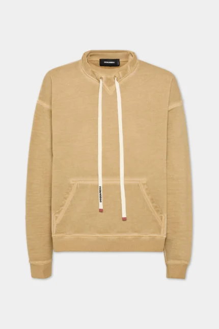 Relax Fit Logo Drawstring Crewneck