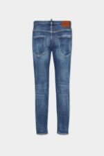 Medium Perfecto Wash Skater Jeans