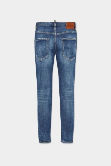 Medium Perfecto Wash Skater Jeans