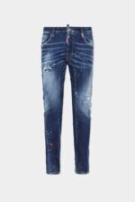 Medium Easy Red Spots Wash Tidy Biker Jeans