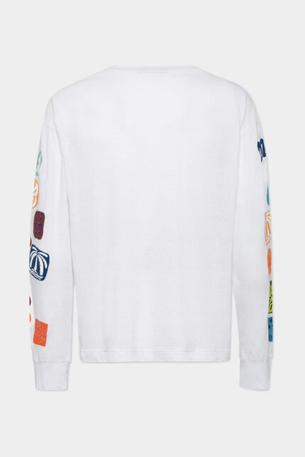 Summer Lovers Loose Fit Printed T-Shirt