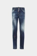 Medium Easy Red Spots Wash Cool Guy Jeans