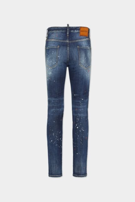Medium Easy Red Spots Wash Cool Guy Jeans