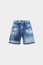 Medium Ripped Wash Boxer Shorts