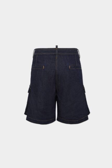 Summer Lovers Dark Wash Cargo Shorts